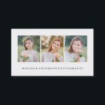 Simple et propre | Cartes de visite photographique<br><div class="desc">©Fine & Dandy Paperie</div>