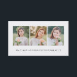 Simple et propre | Cartes de visite photographique<br><div class="desc">©Fine & Dandy Paperie</div>