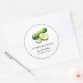 Simple Étiquette de chicots de concombre faits mai (Enveloppe)