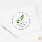 Simple Étiquette de chicots de concombre faits mai (Enveloppe)