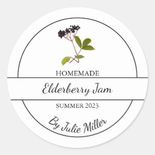 Simple Étiquette de confiture d'airelle fait maiso