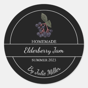 Simple Étiquette de confiture d'airelle fait maiso