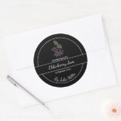 Simple Étiquette de confiture d'airelle fait maiso (Enveloppe)