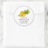 Simple Étiquette de confiture d'ananas fait maison (Sac)