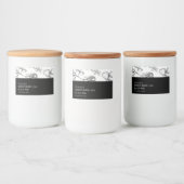 Simple Étiquette de confiture de baies mélangées n (Bouteilles)