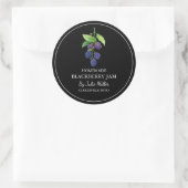 Simple Étiquette de confiture de Blackberry fait m (Sac)