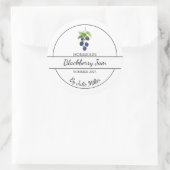 Simple Étiquette de confiture de Blackberry fait m (Sac)