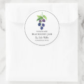 Simple Étiquette de confiture de Blackberry fait m (Sac)