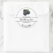 Simple Étiquette de confiture de Blackberry fait m (Sac)