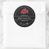 Simple Étiquette de confiture de cassis à la maiso (Sac)