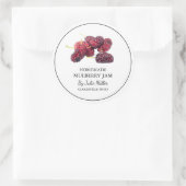 Simple Étiquette de confiture de frais (Sac)