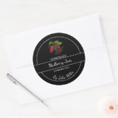 Simple Étiquette de confiture de frais (Enveloppe)
