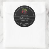 Simple Étiquette de confiture de frais (Sac)