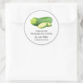 Simple Étiquette de courgettes cuites maison (Sac)