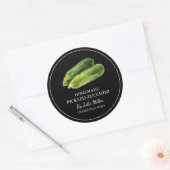 Simple Étiquette de courgettes cuites maison (Enveloppe)