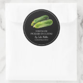 Simple Étiquette de courgettes cuites maison (Sac)