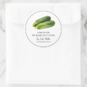 Simple Étiquette de courgettes cuites maison (Sac)