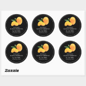 Simple Étiquette de Mango Conserve Maison (Feuille)