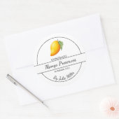 Simple Étiquette de Mango Conserve Maison (Enveloppe)