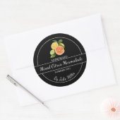 Simple Étiquette de marmelade d'agrumes maison (Enveloppe)