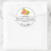 Simple Étiquette de marmelade d'agrumes maison (Sac)