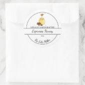 Simple Étiquette de miel infusé d'Espresso fait ma (Sac)