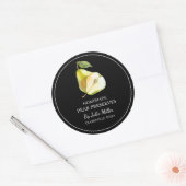 Simple Étiquette de réserve de poires fait maison (Enveloppe)