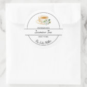 Simple Étiquette de thé au Jasmin fait maison (Sac)