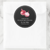 Simple Étiquette d'oignon rouge cuite maison (Sac)