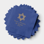Simple étoile élégante de David #1 Bar Mitzvah (Insitu (empilé))