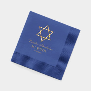 Simple étoile élégante de David #4 Bar Mitzvah Bat