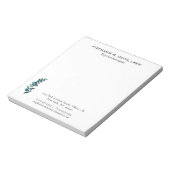 Simple Eucalyptus - Bloc-notes personnalisé (Tourné)