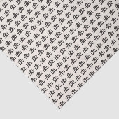 Simple Evergreen Tissuepapier (Detail)