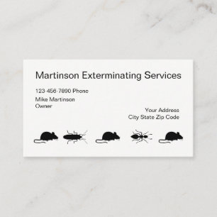 Simple Exterminator Business-cards Visitekaartje