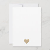 simple faire-part de mariage (Dos)