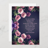 simple faire-part de mariage (Devant / Derrière)