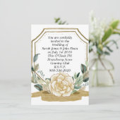 simple faire-part de mariage (Debout devant)
