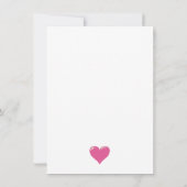 simple faire-part de mariage (Dos)