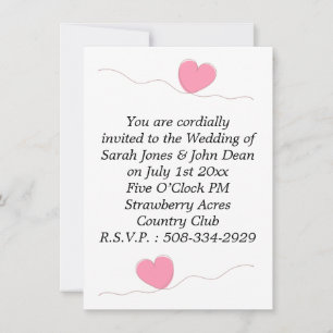 simple faire-part de mariage