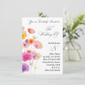simple faire-part de mariage (Debout devant)