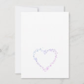 simple faire-part de mariage (Dos)