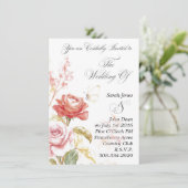 simple faire-part de mariage (Debout devant)