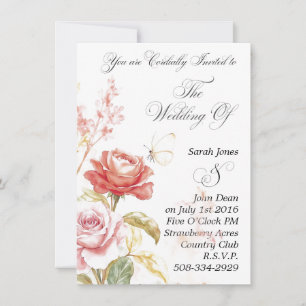 simple faire-part de mariage