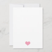 simple faire-part de mariage (Dos)