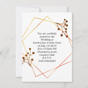 simple faire-part de mariage