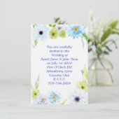 simple faire-part de mariage (Debout devant)