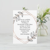 simple faire-part de mariage (Debout devant)