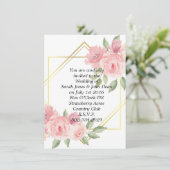 simple faire-part de mariage (Debout devant)