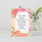 simple faire-part de mariage (Debout devant)