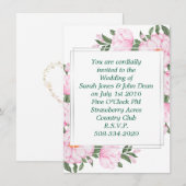 simple faire-part de mariage (Devant / Derrière)